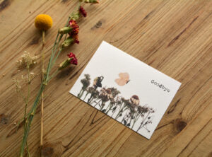 Postkaart ‘Goodbye’
