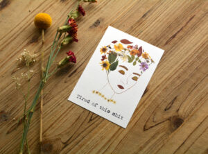 Postkaart ‘Tired Of This Shit’