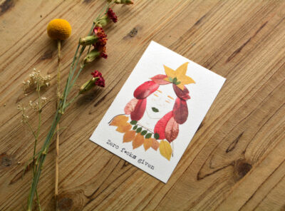 Postkaart ‘Zero Fucks Given’