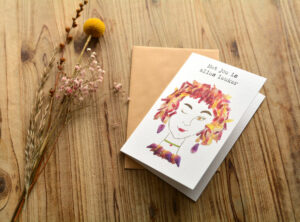 Wenskaart ‘Met jou is alles leuker’