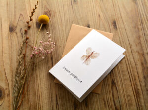 Wenskaart ‘Sweet goodbyes’