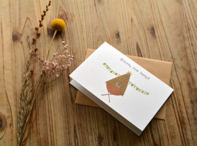 Wenskaart ‘Hoera een baby’