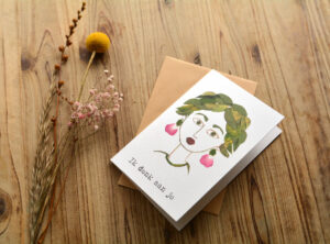 Wenskaart ‘Ik denk aan je’